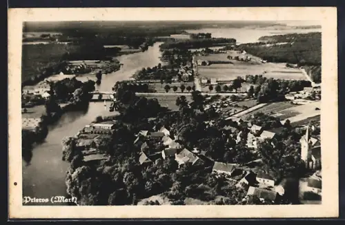 AK Prieros /Mark, Luftaufnahme
