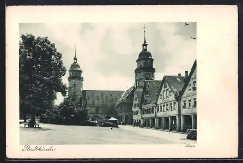 AK Freudenstadt im Schwarzwald, Stadtkirche