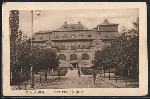 AK M.-Gladbach, Kaiser Friedrich Halle