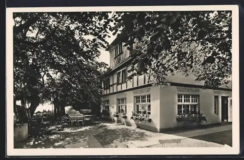 AK Bad Godesberg, Hotel Schaumburger Hof, Historisches Weinhaus, Bes. H. Mundorf