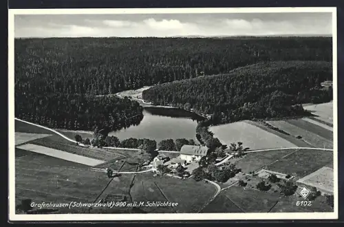 AK Grafenhausen /Schwarzwald, Schlüchtsee