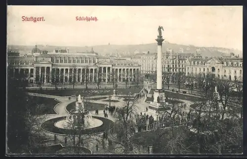 AK Stuttgart, Schlossplatz