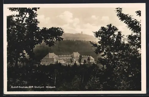 AK Stuttgart-Wildpark, Rudolf-Sophien-Stift
