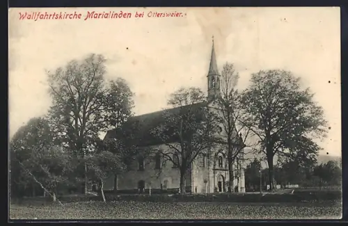 AK Ottersweier, Wallfahrtskirche Marialinden