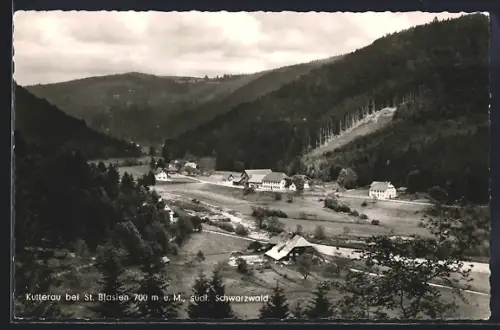 AK Kutterau bei St. Blasien, Talansicht, südlicher Schwarzwald