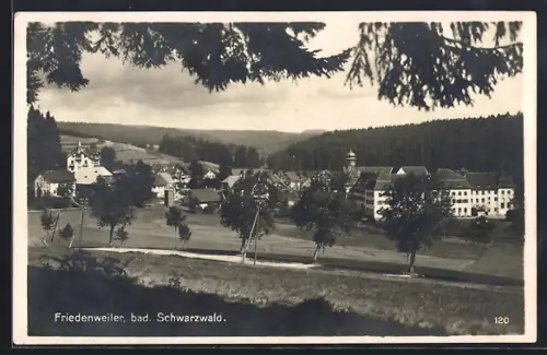 AK Friedenweiler /Bad. Schwarzwald, Ortsansicht