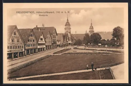 AK Freudenstadt, Marktplatz