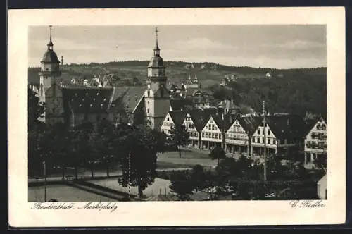 AK Freudenstadt, Marktplatz