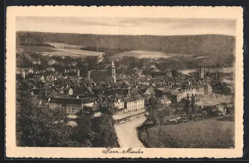 AK Hann. Münden, Stadtansicht