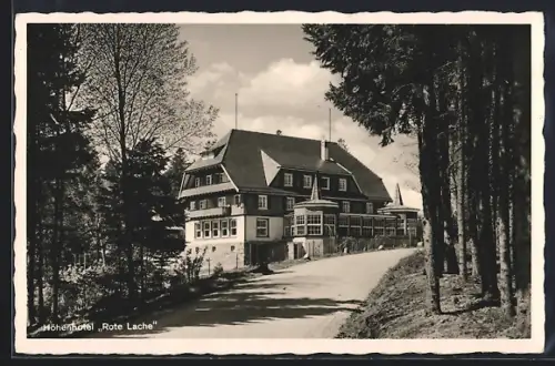 AK Forbach i. Schwarzwald, Höhenhotel Rote Lache