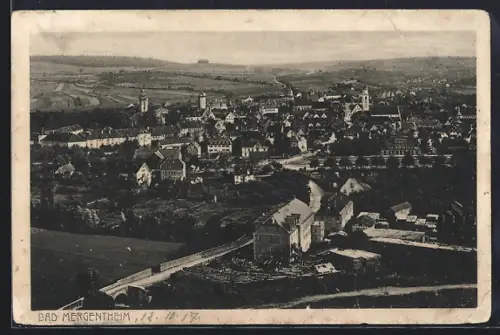 AK Bad Mergentheim, Gesamtansicht der Stadt