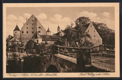 AK Kisslegg i. Allgäu, Fürstl. Wolfegg`sches Schloss
