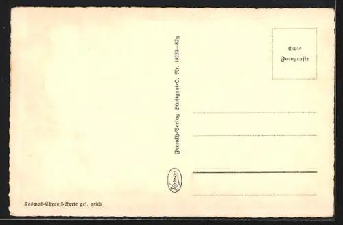 AK Alpirsbach i. Schwarzwald, Klosterkirche, Stadtansicht