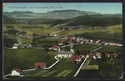 AK Hinterzarten /bad. Schwarzwald, Ortsansicht