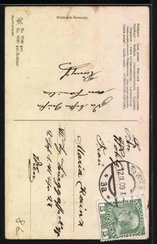 AK Zwei Kinder tragen einen riesigen Blumenstrauss, Herzlichen Glückwunsch zum Namenstag