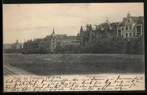 AK Berlin-Friedenau, Rheingaustrasse