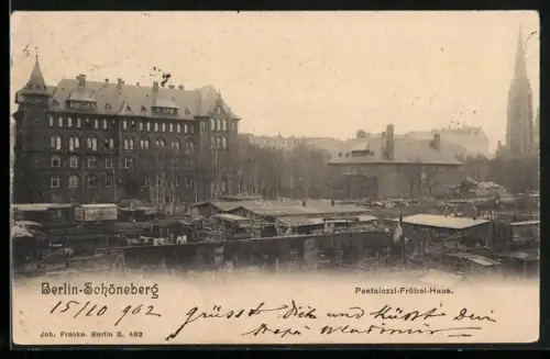 AK Berlin-Schöneberg, Pestalozzi-Fröbel-Haus