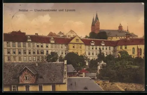 AK Fritzlar, Ursulinenkloster und Lyzeum
