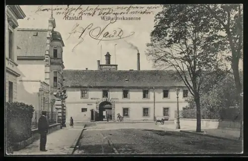 AK Rastatt, Wilhelmskaserne