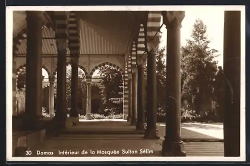 AK Damas, Intérieur de la Mosquée Sultan Sélim