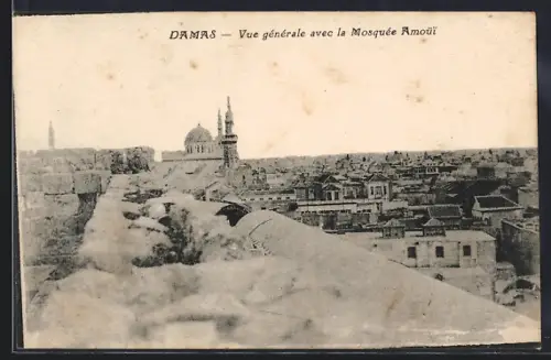 AK Damas, Vue générale avec la Mosquée Amoui