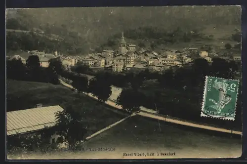 AK Beaufort-sur-Doron, Vue Générale