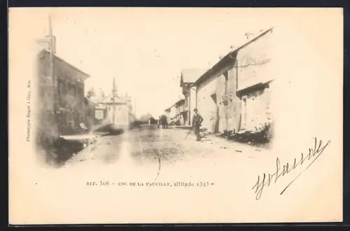 AK Col de la Faucille, Une Rue