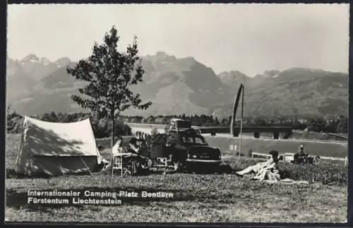 AK Bendern, Internationaler Camping-Platz