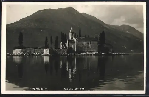 AK Perast, Insel mit Kirche