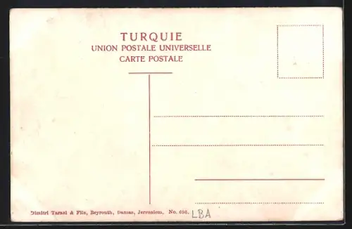 AK Beyrouth, Vue de Beyrouth et du Liban