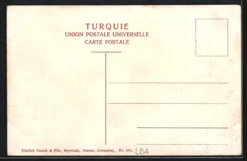 AK Beyrouth, Vue du St. Dimitri