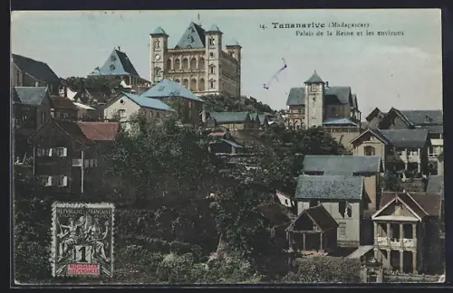 AK Tananarive, Palais de la Reine et les environs