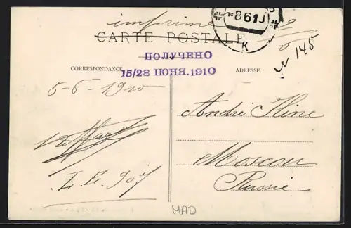 AK Tananarive, Palais de la Reine et les environs