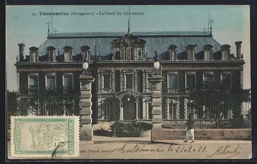AK Tananarive, Le Palais du Gouverneur