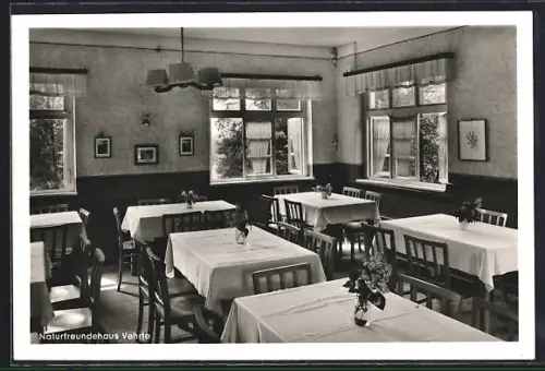 AK Vehrte, Naturfreundehaus Vewhrte, Speiseraum