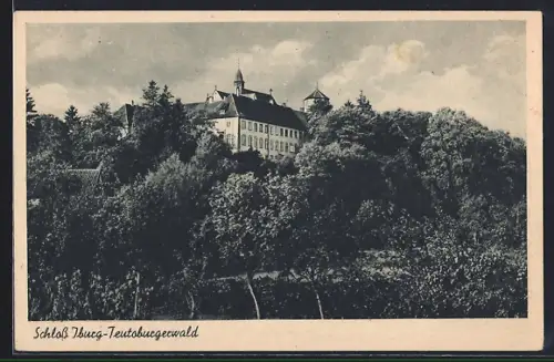 AK Iburg /Teutoburgerwald, Blick auf das Schloss