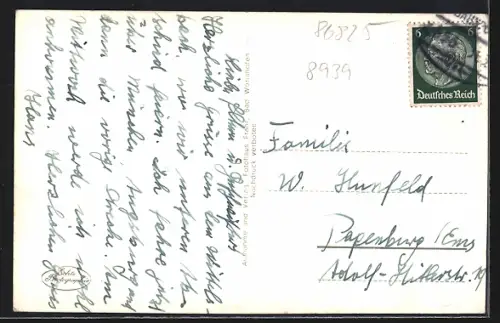 AK Bad Wörishofen, Leute beim Wassertreten