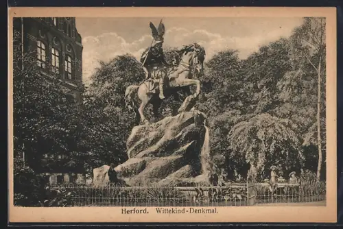 AK Herford, Wittekind-Denkmal