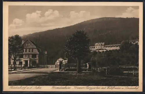 AK Biedenkopf a. d. Lahn, Pension, Kramers Berggarten mit Waldfrieden