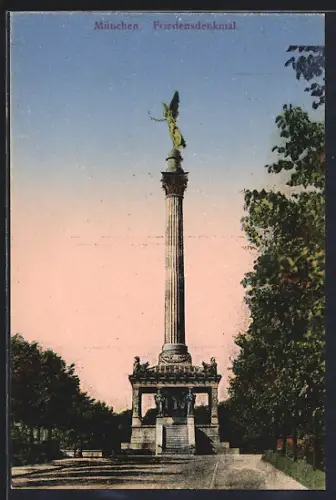AK München-Bogenhausen, Friedensdenkmal