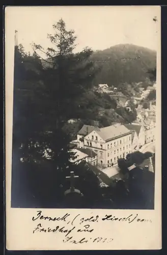AK Bayreuth-Berneck, Hotel und Pension zum gold. Hirschen