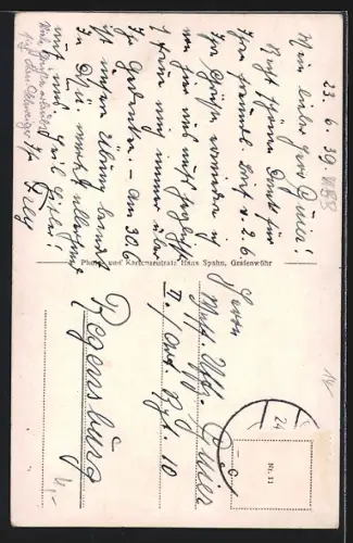 AK Grafenwöhr, Am Wasserturm