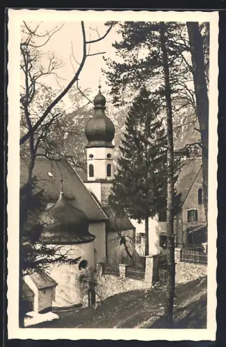 AK Garmisch-Partenkirchen, Wallfahrtskirche St. Anton