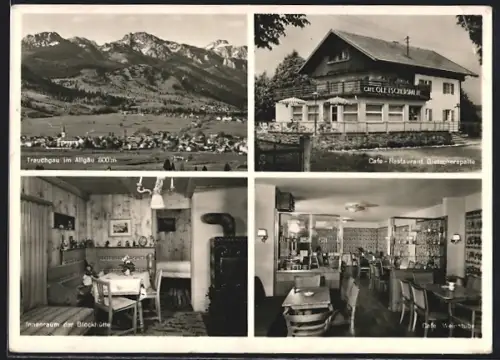 AK Trauchgau, Cafe und Restaurant Gletscherspalte mit Innenansicht