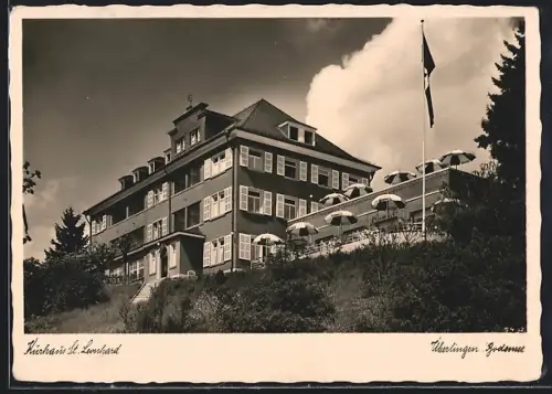 AK Überlingen /Bodensee, Kuhaus St. Leonhard