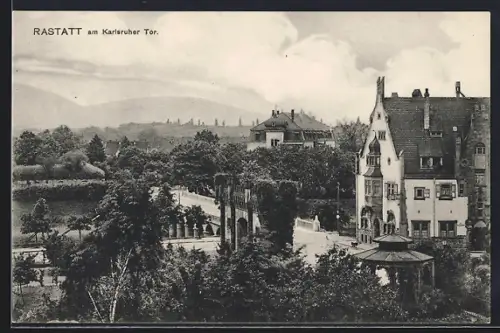 AK Rastatt, Partie am Karlsruher Tor