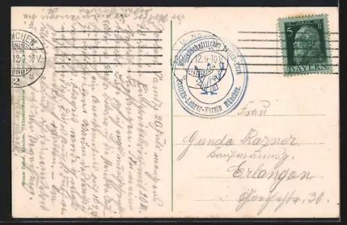 AK München, Victualienmarkt