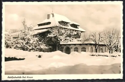 AK Bad Wiessee, Hotelfachschule im Winter