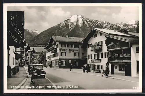 AK Tegernsee /bayer. Alpen, Gasthof Guggemos, Wallberg