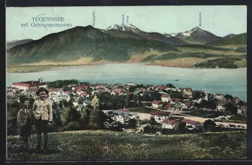 AK Tegernsee, Gebirgspanorama
